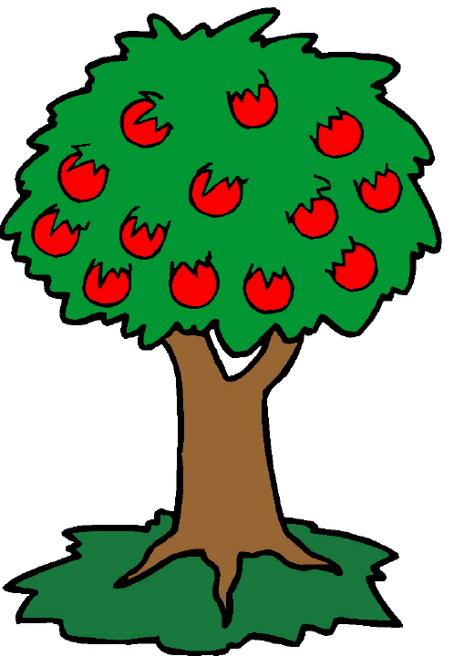 clipart of an apple tree - photo #47