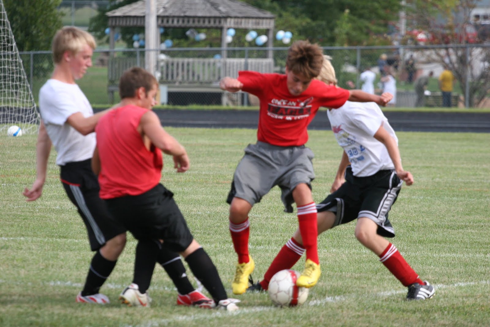 Blanchard Business Soccer Scrimmage