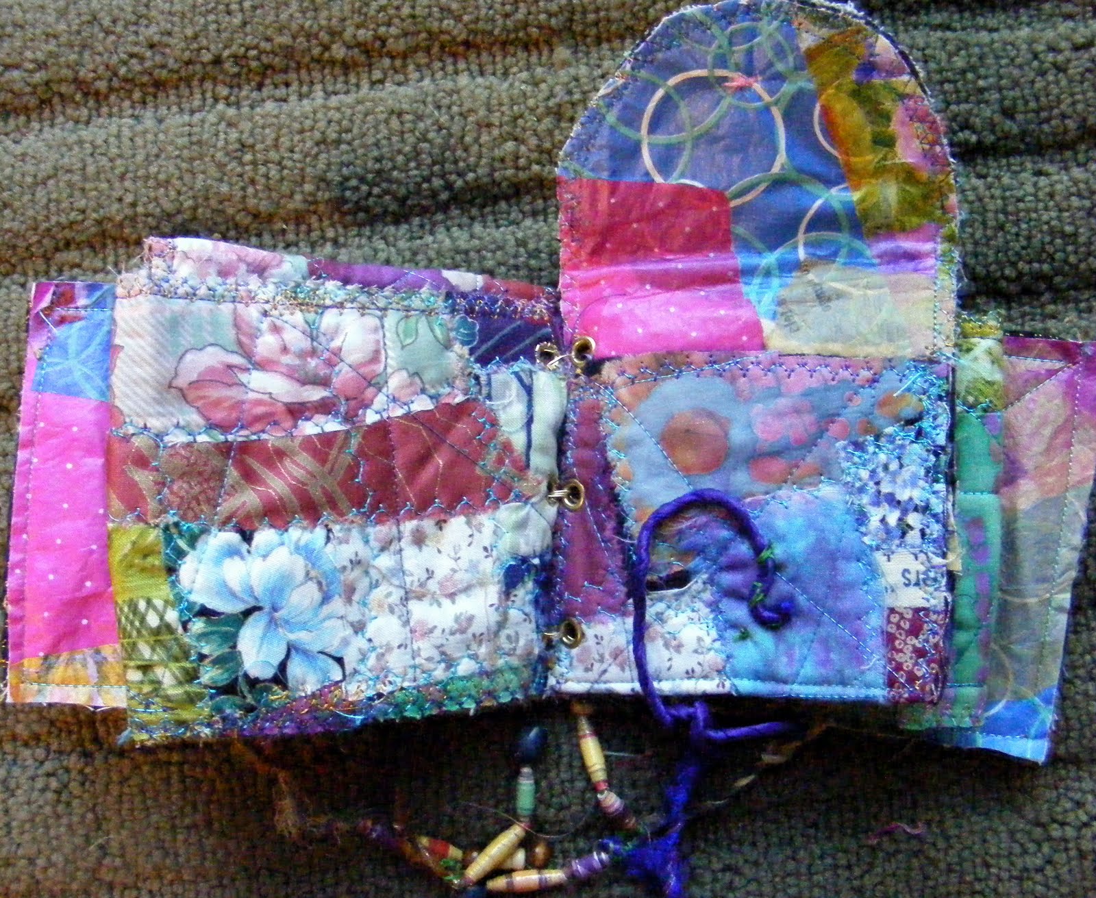 Textile Art Quilts by Lynn In California Useable and Wearable Art