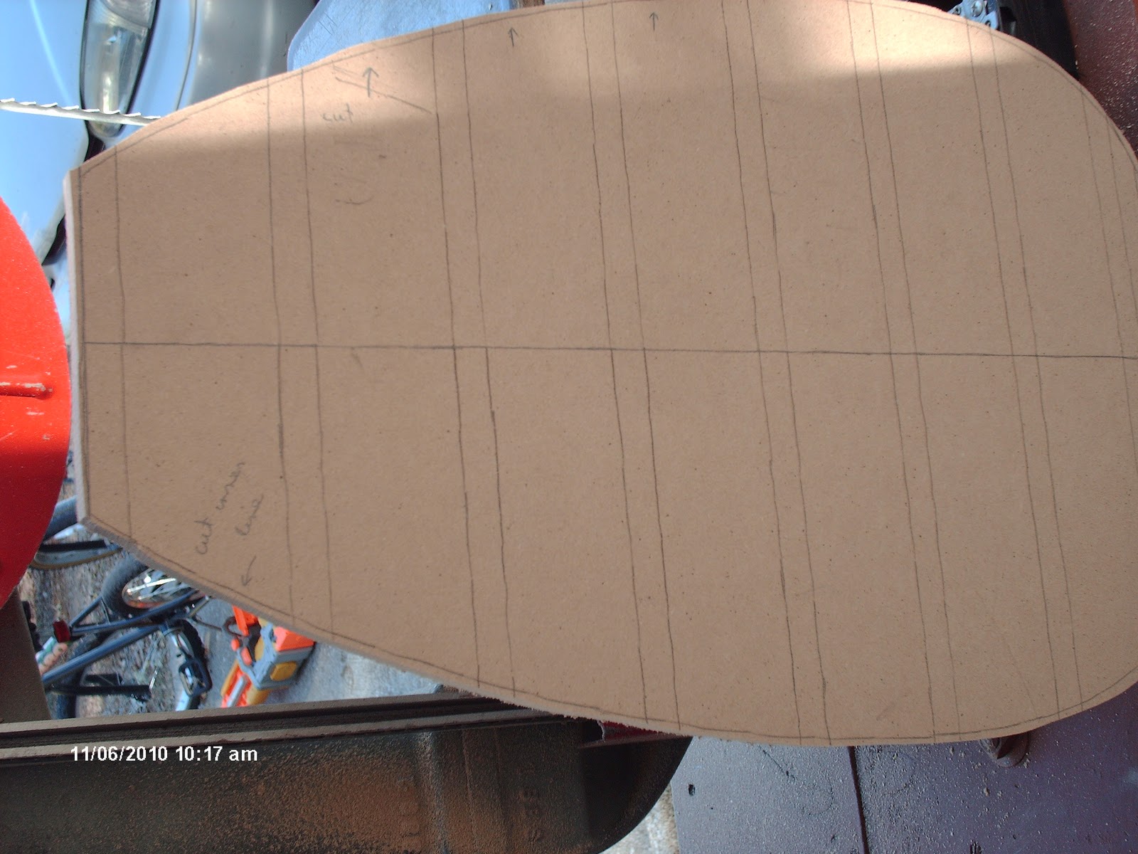 Baroque Lute Building Bach or Bust Built a second mold of MDF,MADE A