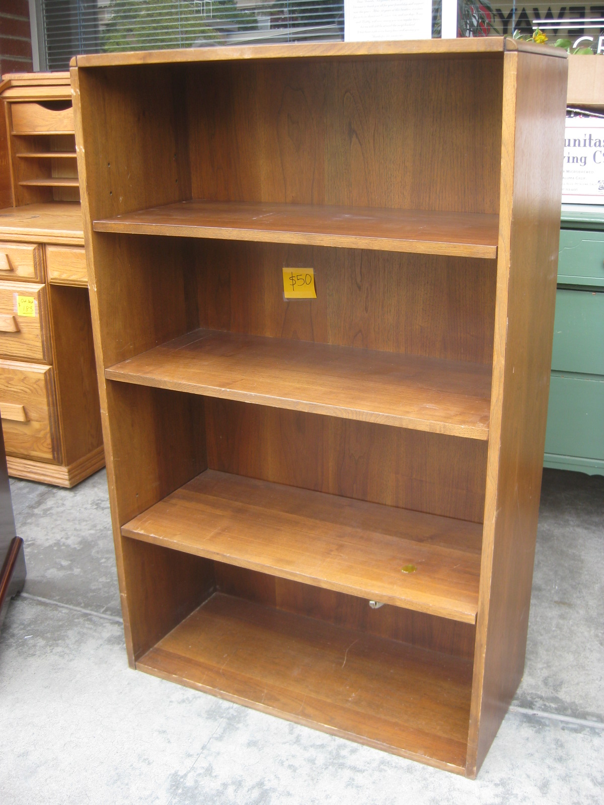 UHURU FURNITURE & COLLECTIBLES: SOLD - Medium Size Bookshelf - $50