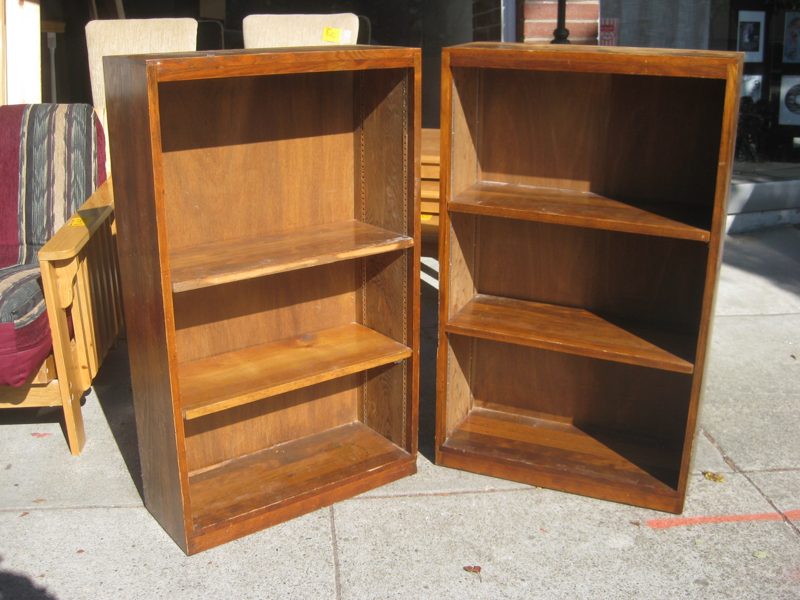 UHURU FURNITURE & COLLECTIBLES: SOLD - Short Shelves - $30 each