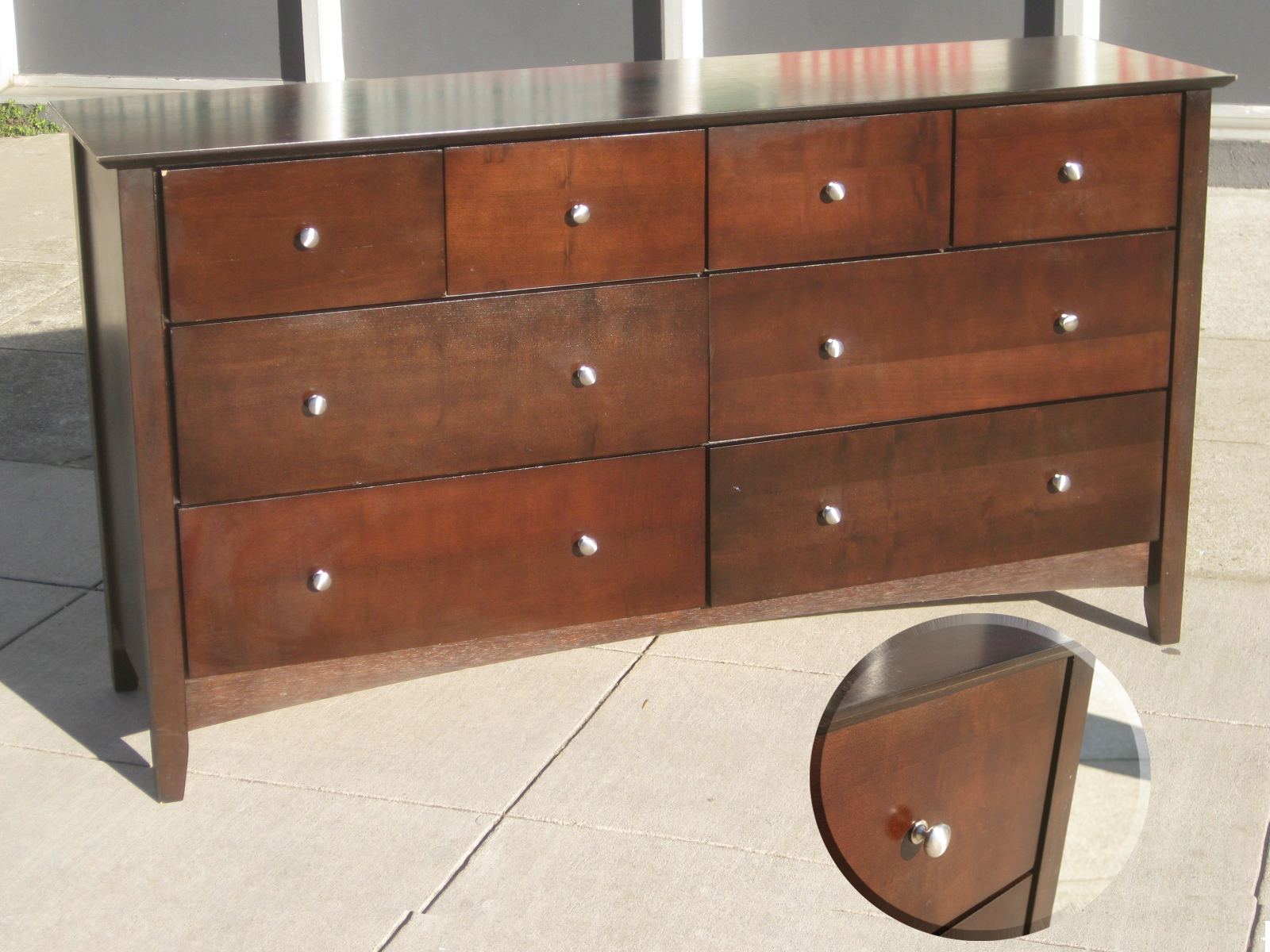 UHURU FURNITURE & COLLECTIBLES SOLD Mahogany Dresser 145