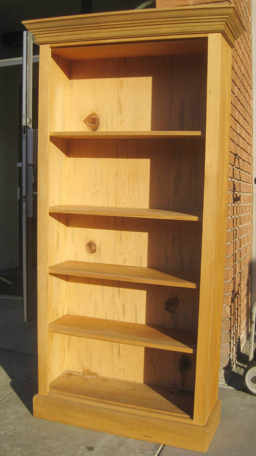 UHURU FURNITURE & COLLECTIBLES SOLD Stylish Knotty Pine Bookshelf 90