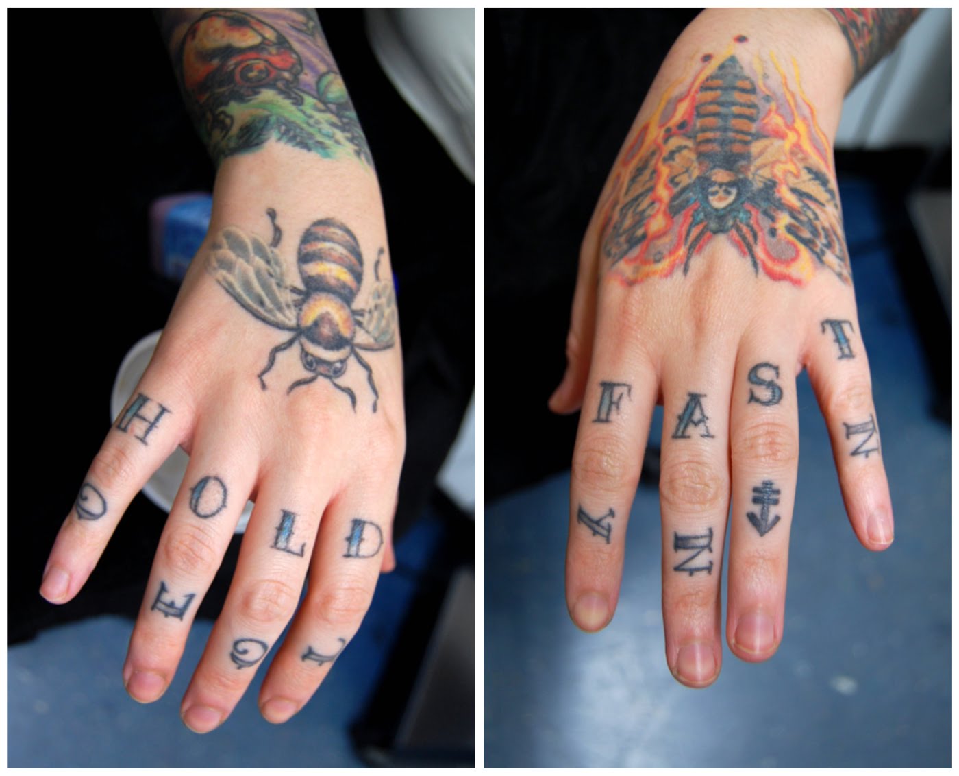 girls wrist tattoo
