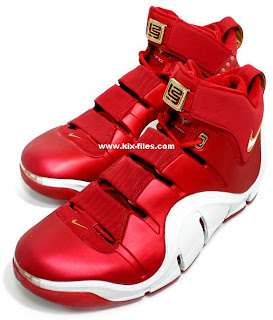 lebron 4 red