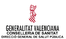Salut Pública. Generalitat Valenciana.