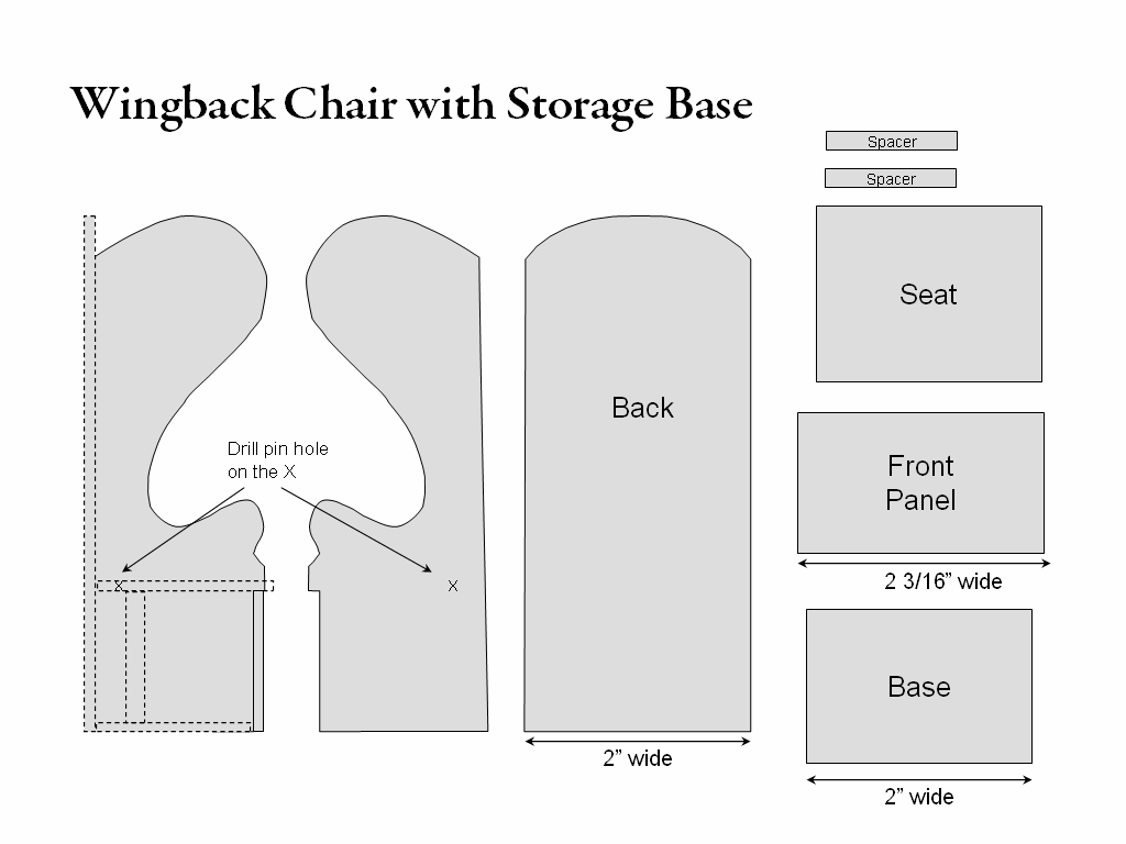 How To Build A Wingback Chair | My Woodworking Plans
