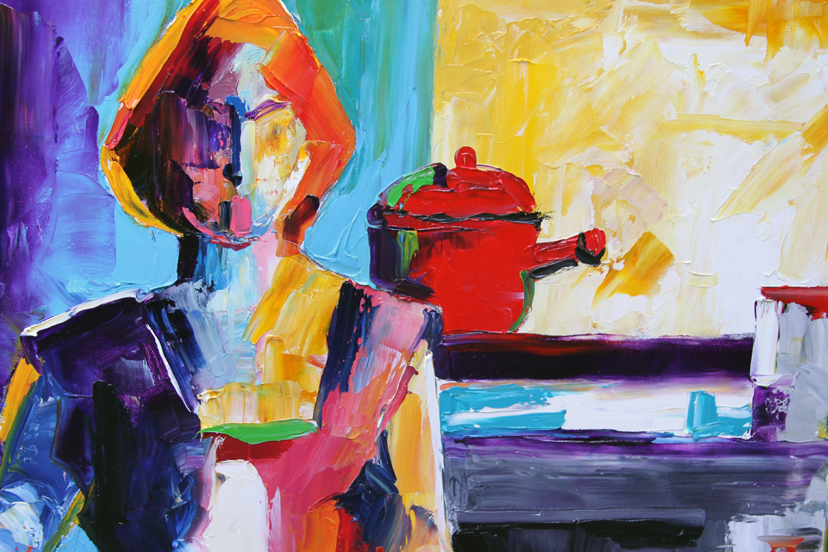 Fine arts painting. Fine arts painting. художник мстислав павлов pavlov mstislav. мстислав павлов живопись. Woman reading in abstract painting.