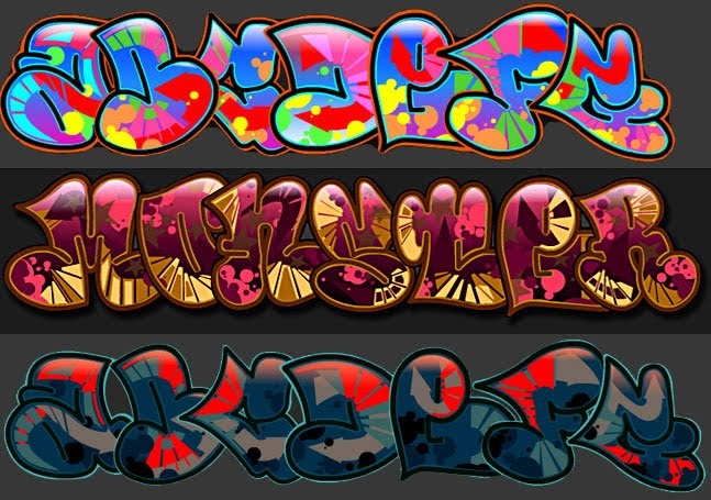 Grafiti Makmu: new font graffiti creator