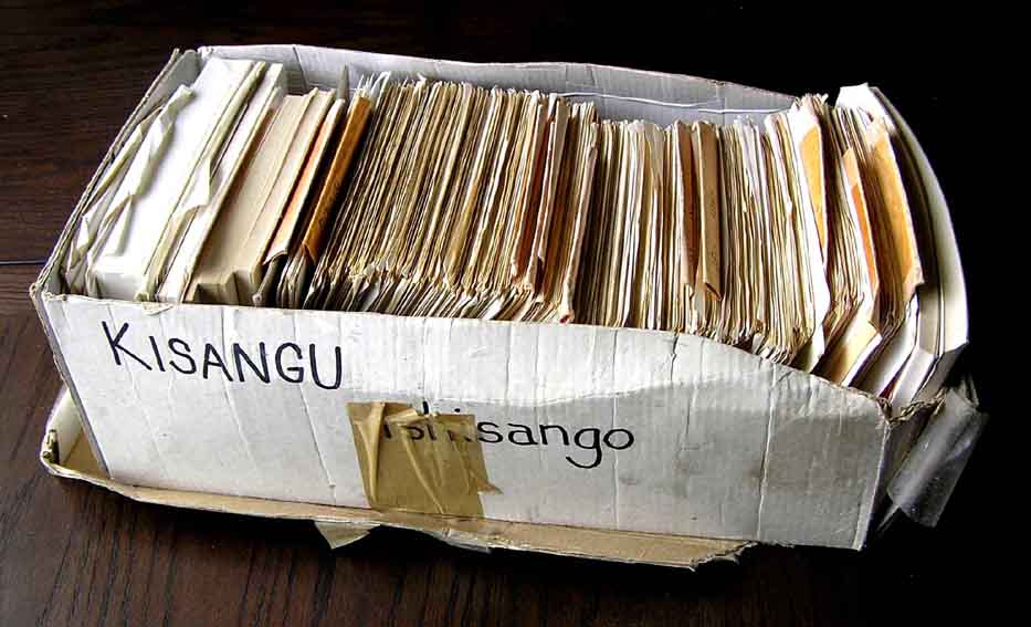 East African Notes and Records A SHOE BOX FOR SHISANGO