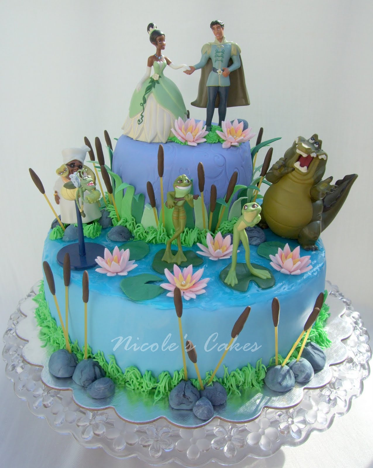 On Birthday Cakes The Princess and the Frog!
