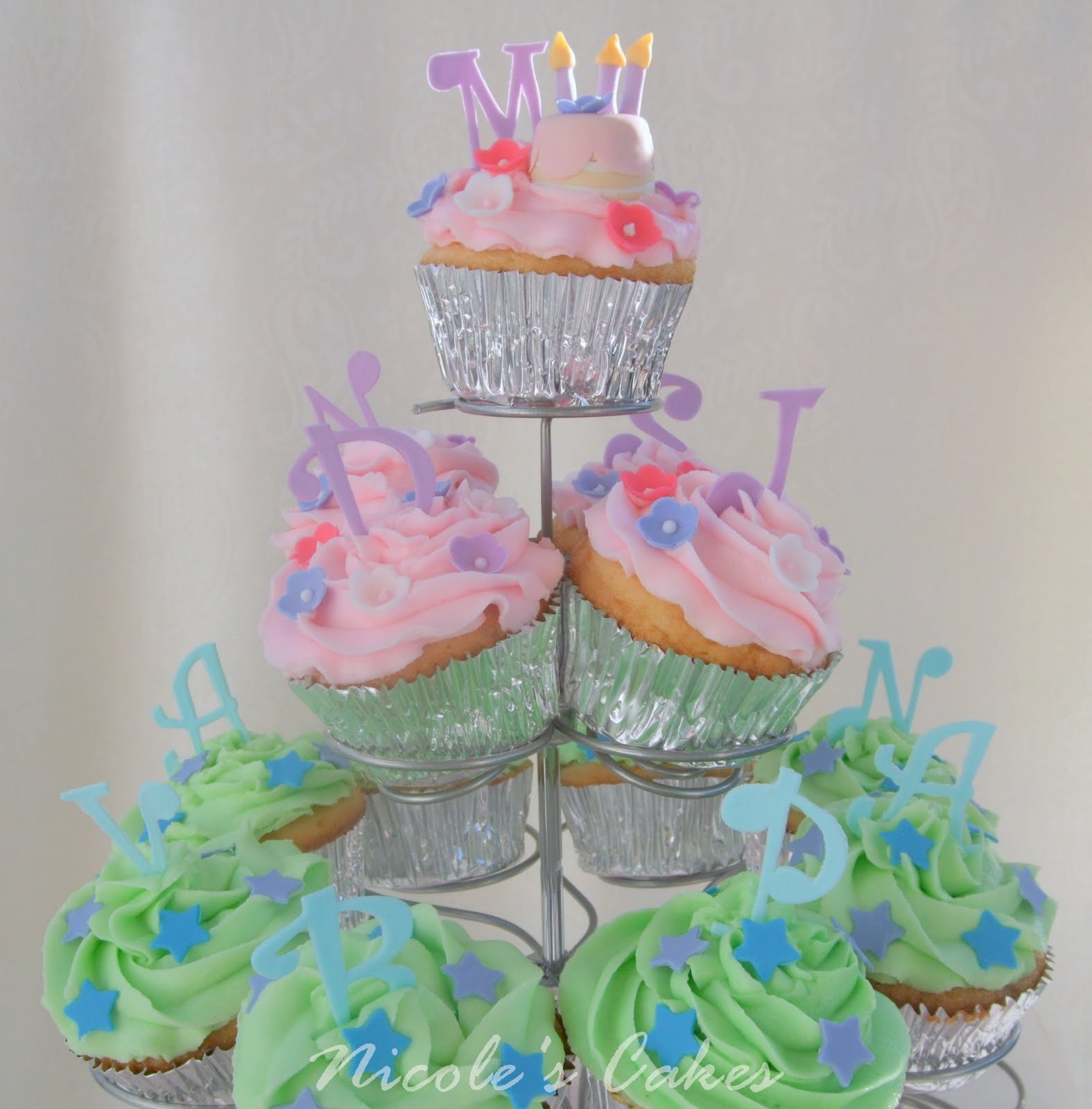 Confections, Cakes & Creations! Personalized Birthday Cupcakes