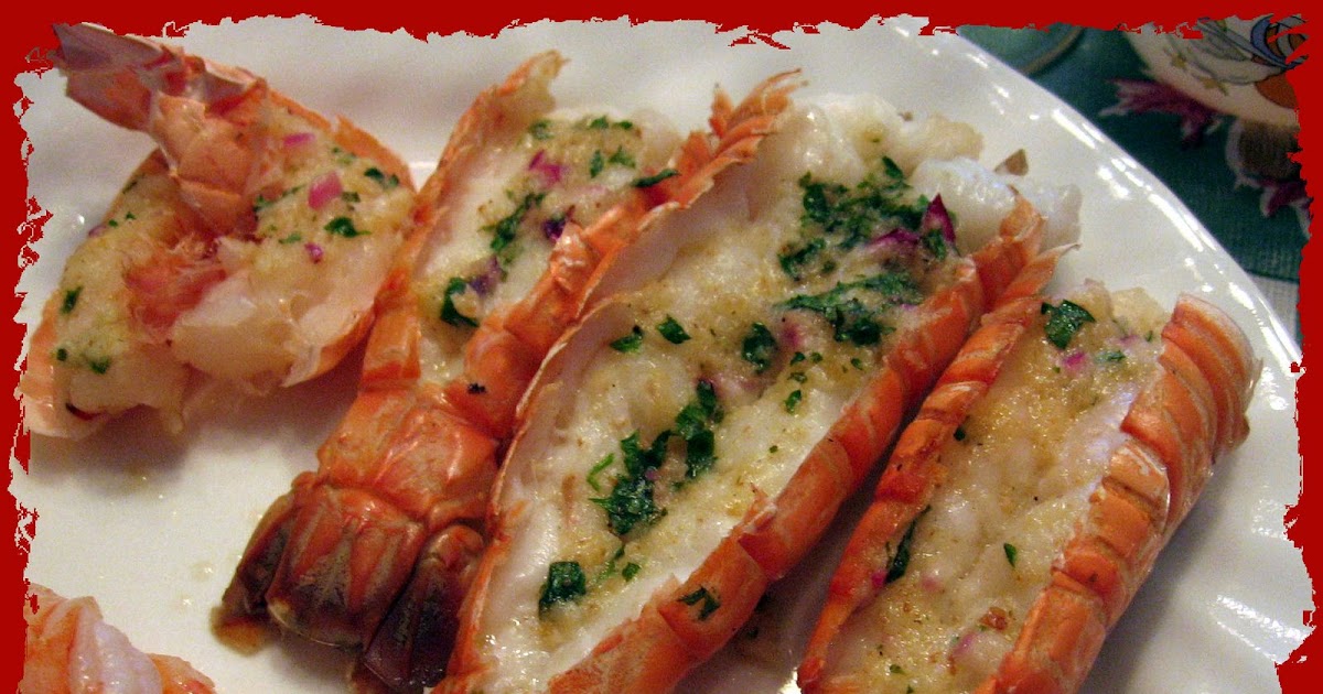Langoustines au beurre à l&rsquo;ail