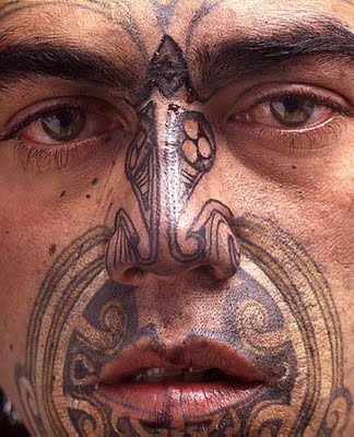 kingy design history: NICK maori moko tattoos
