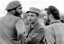 Fidel,  Raúl y el Ché