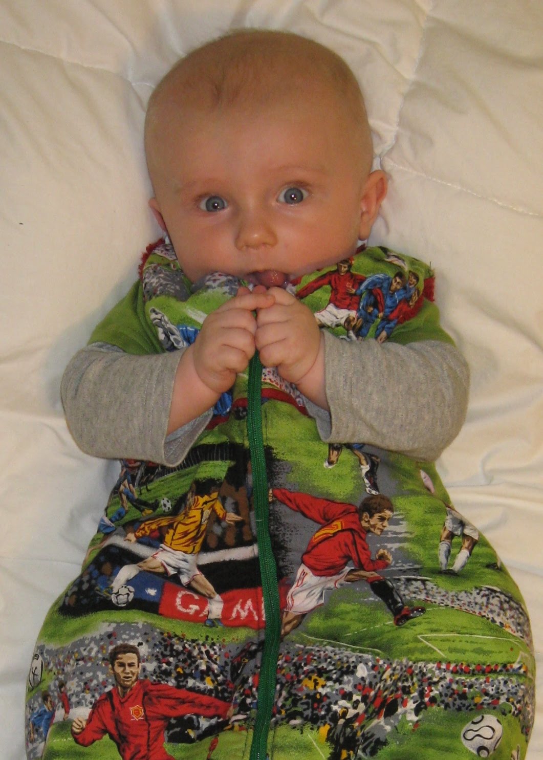 A little Donnerwetter Blog Baby SleepSack