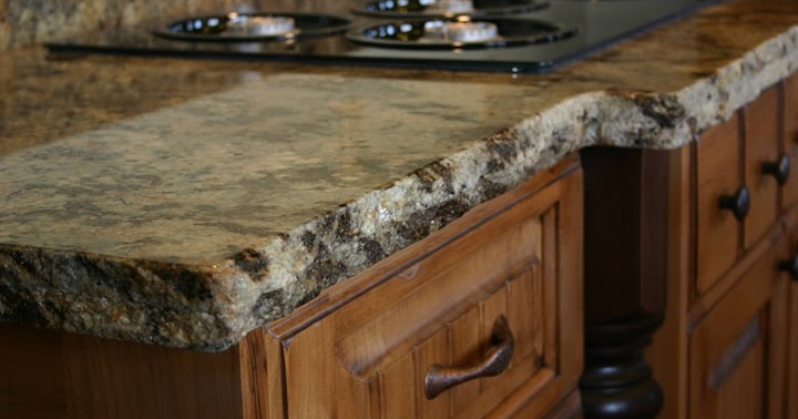 Granite Gurus Lapidus Chiseled Edge Detail, Granite Countertop Chiseled Edge