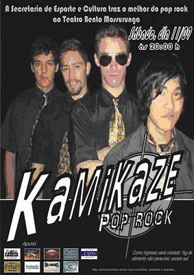 Yapó Arte Banda Kamikaze em evento beneficente