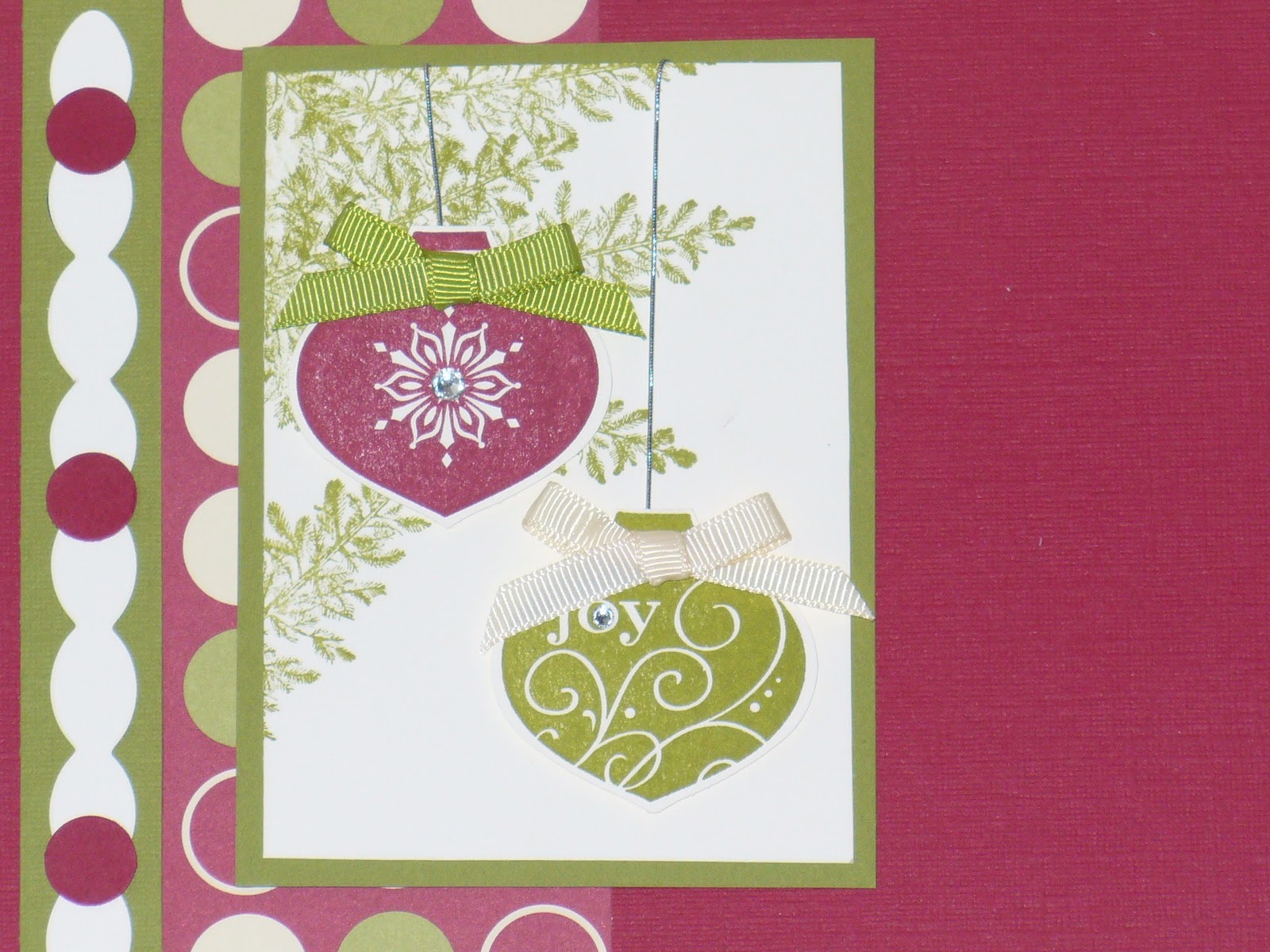 Creations by Chris: Christmas Scrapbooking Layout/ Delightful Decorations