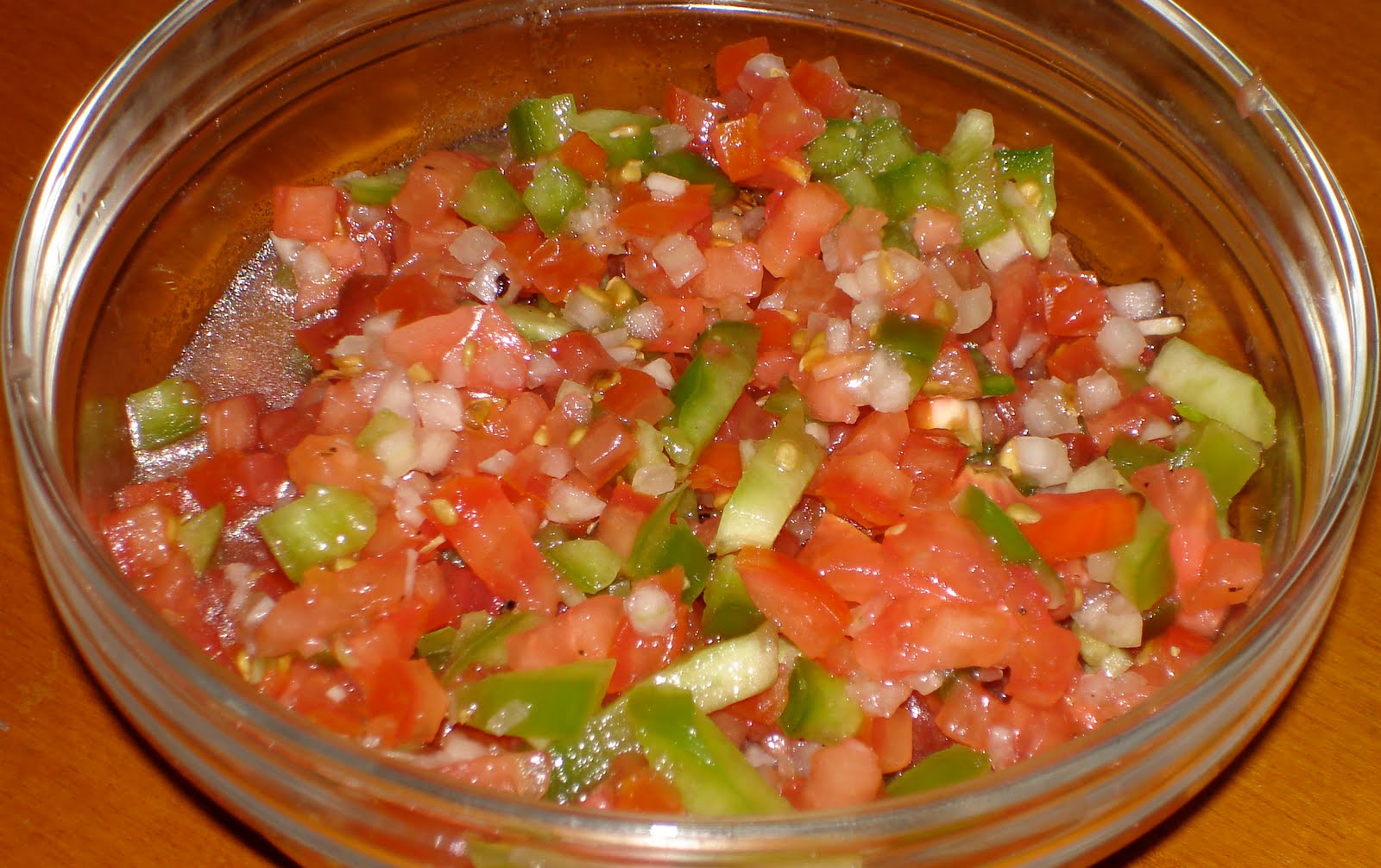 Eat the right way Homemade Tomato and Pepper Salsa the right way