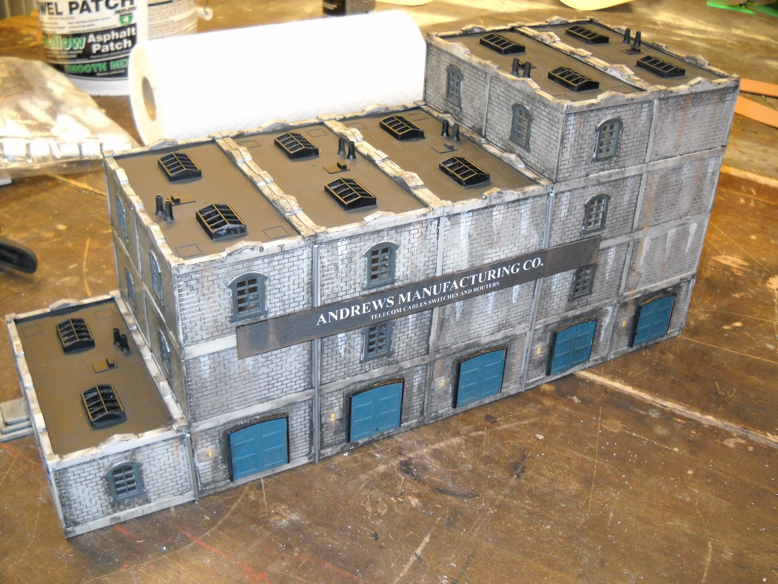 How to build a custom HO scale building using the Mt. Vernon ...