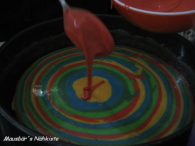 Mausbär´s - Nähkiste: " Colourful cake / Bunter Kuchen "