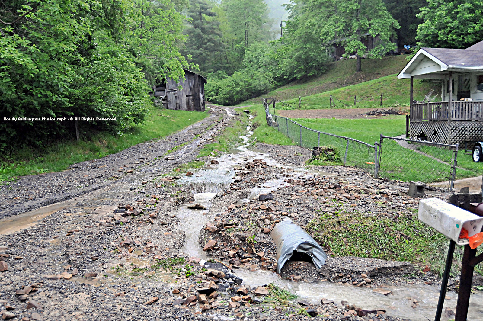 The High Knob Landform May 2010 Flash Flooding Strikes Again!