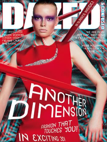 "Dazed" Magazin 3D Fashion Edition
