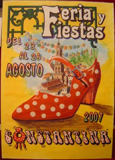 Cartel anunciador de la Feria 2007 de Constantina