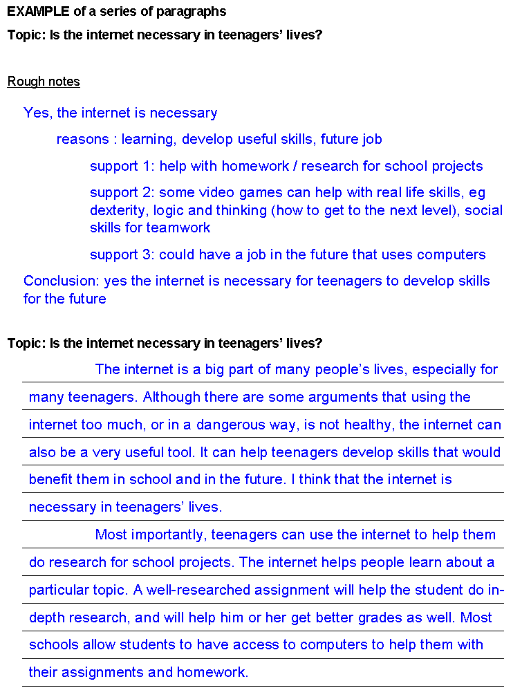 Opinion essay examples college image