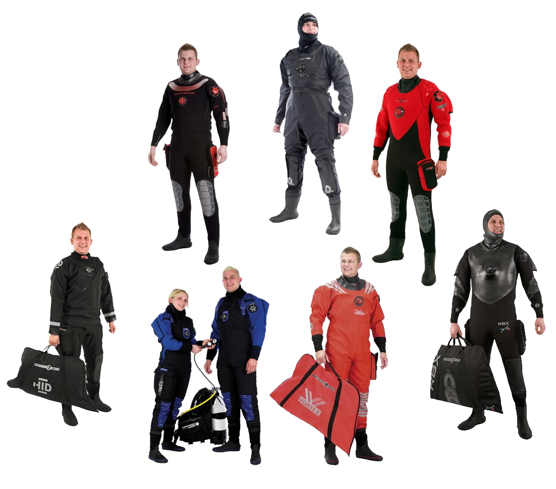 Submission Dive Full Range Of Northern Diver Drysuits Now Available