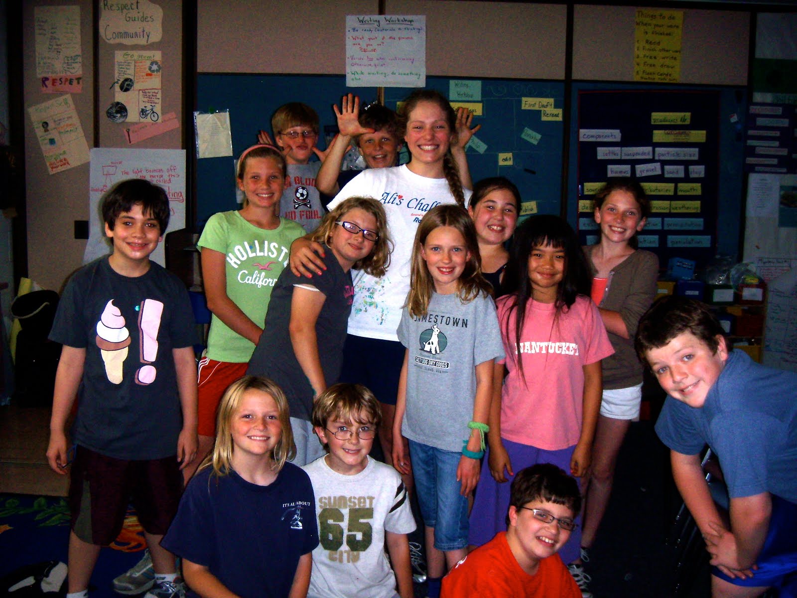 Learning through Service Jamestown Melrose Elementary School