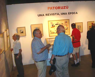 Vista general de la Muestra ‘Patoruzú, una revista una época’ 