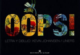 Tapa de OOPS! el libro de Kevin Johansen y Liniers