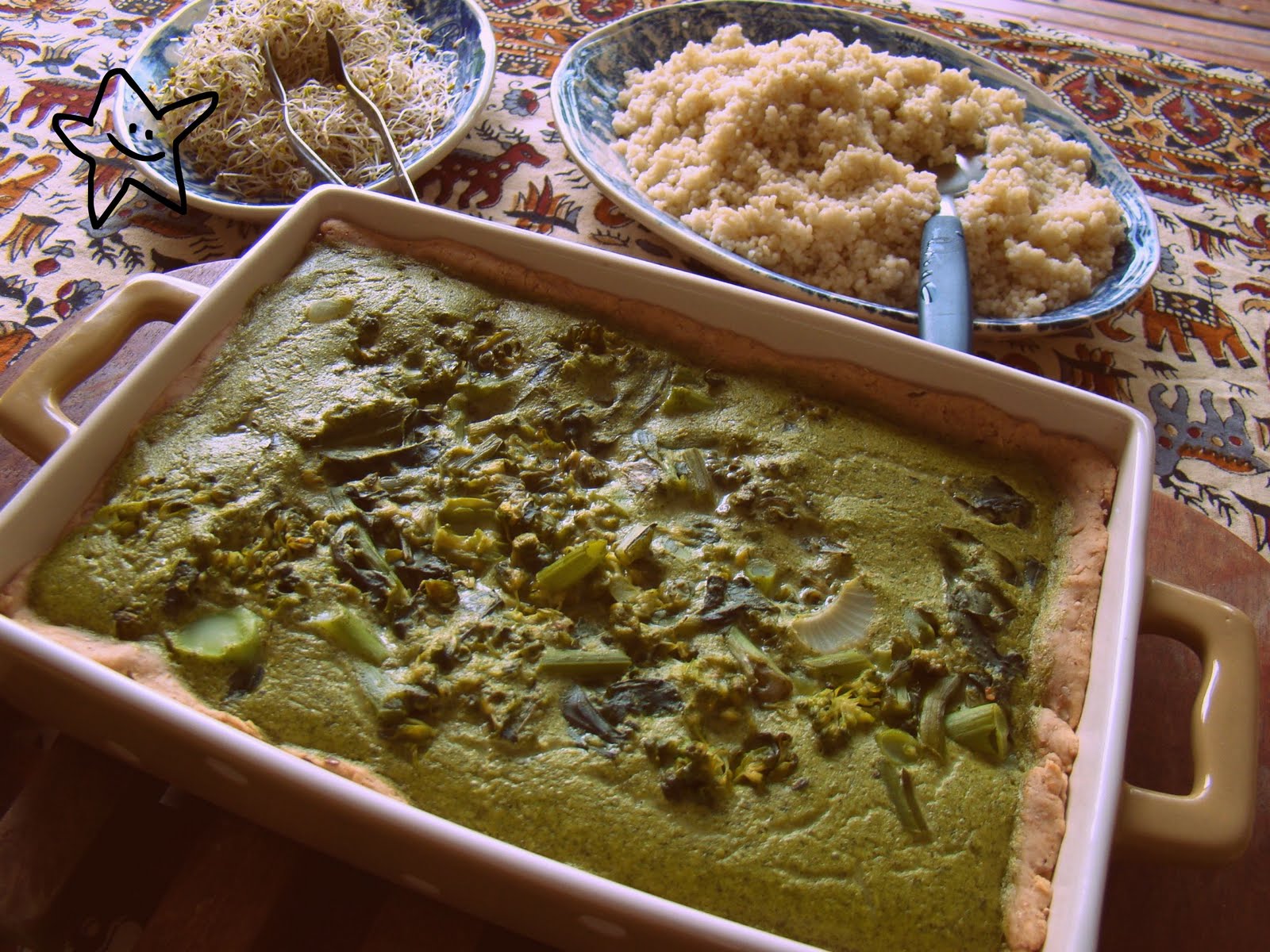 Veg Gula: Quixe de brócolis (hum hum)