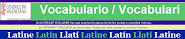 Vocabulario electrónico e interactivo latino