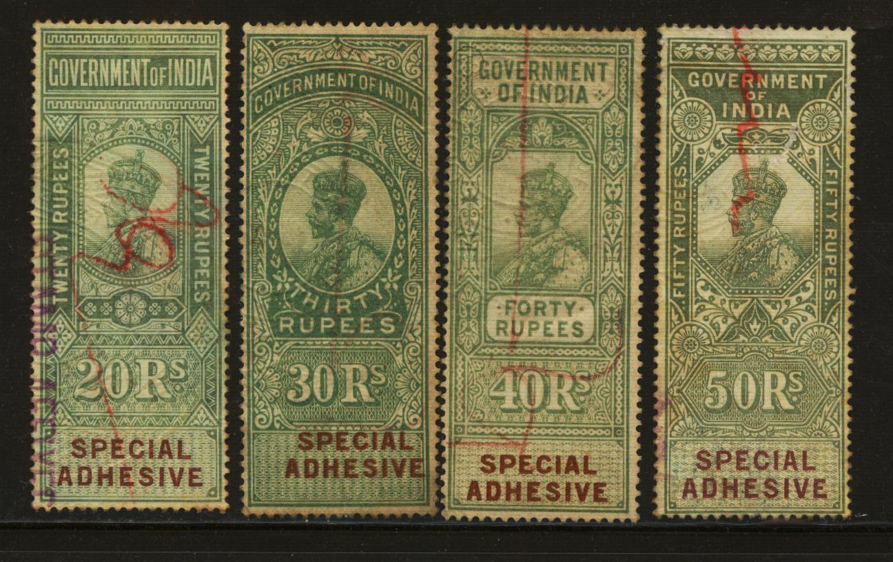 Heritage of India stamps site British India King V ( KGV