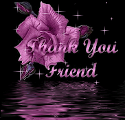 thank you for being my friend...