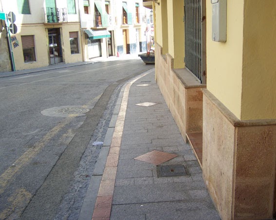 NORMAS DE COMPORTAMIENTO: Uso de la acera