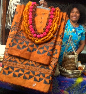 Salusalu's Stall at the Suva Flea Market