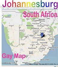 Gay Johannesburg Map