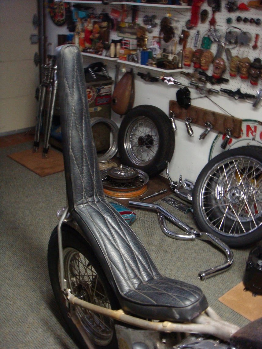 Born Loser: Easy Rider Seat & Harley Helmet