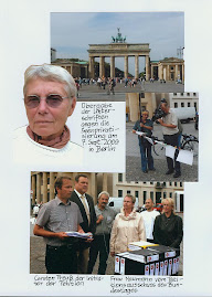 Übergabe von 55 000 Unterschriften am 7. September 2009