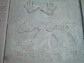 Cary Grant's hand print
