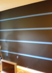 stripes wall horizontal paint painting painted designs tape easy stripe down artist try