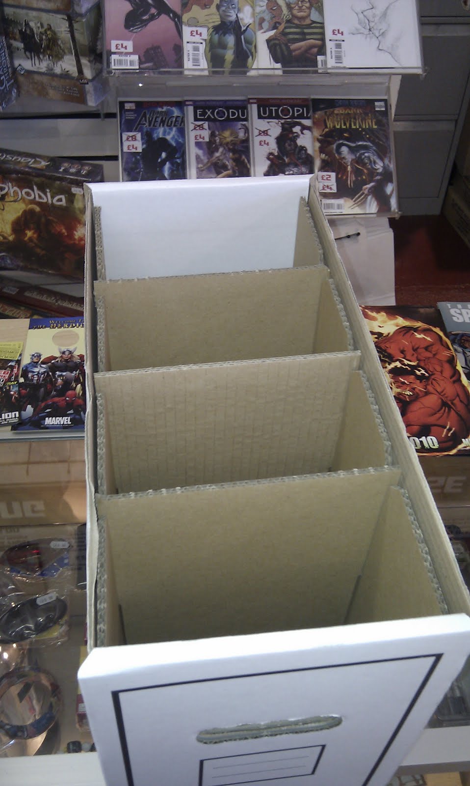 The Lion's Share New Comic Boxes Volstor StorDror