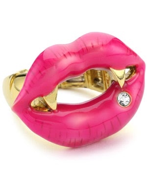Of the Fashion...: Betsey Johnson Rings