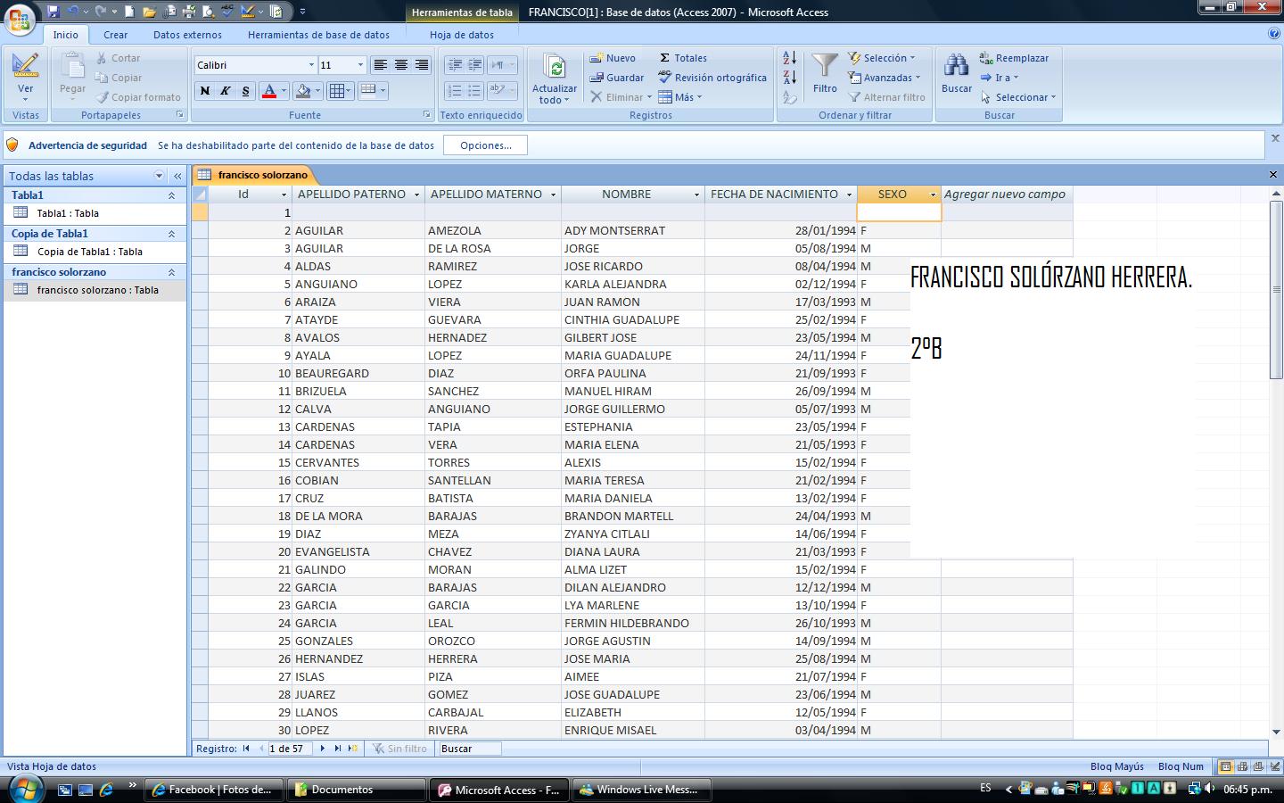 Ejemplo De Base De Datos En Access De Una Papeleria Ejemplo Sencillo