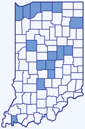 15 Most Populated Indiana Counties